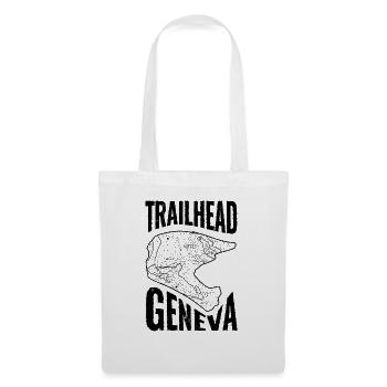 T-shirt VTT Trailhead Genève - Sac en tissu - blanc - Devant