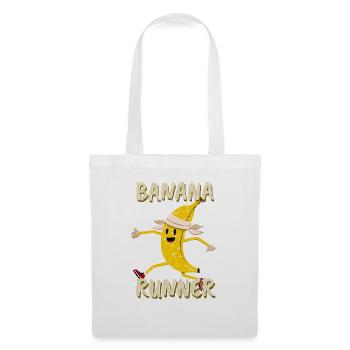 Banana Jogging Marathon Banana Runner - Sac en tissu - blanc - Devant
