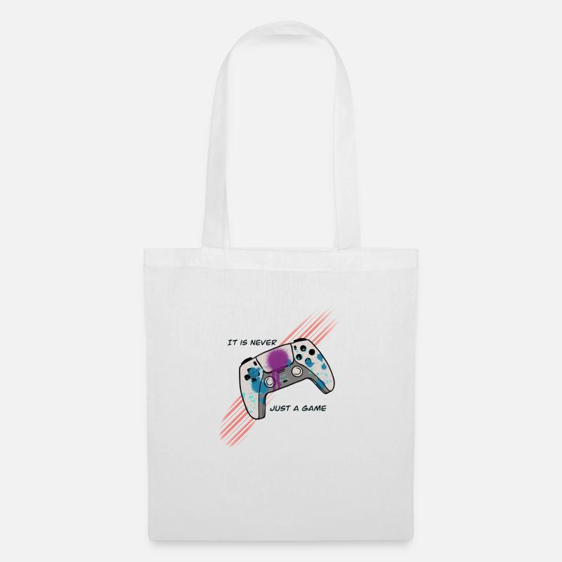 Gamer - Stoffbeutel - Weiß