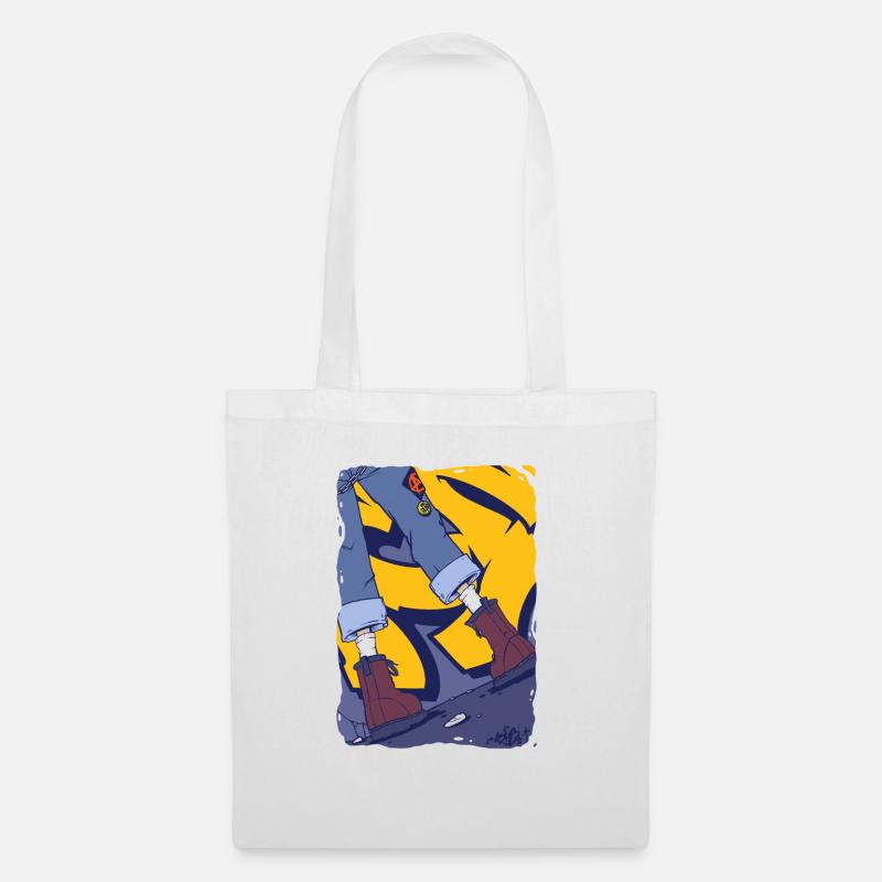 NOT DEAD - Sac en tissu - blanc