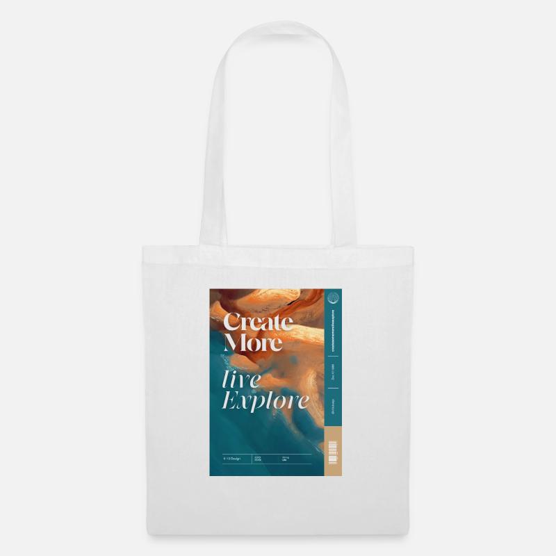createmore - Tote Bag - white
