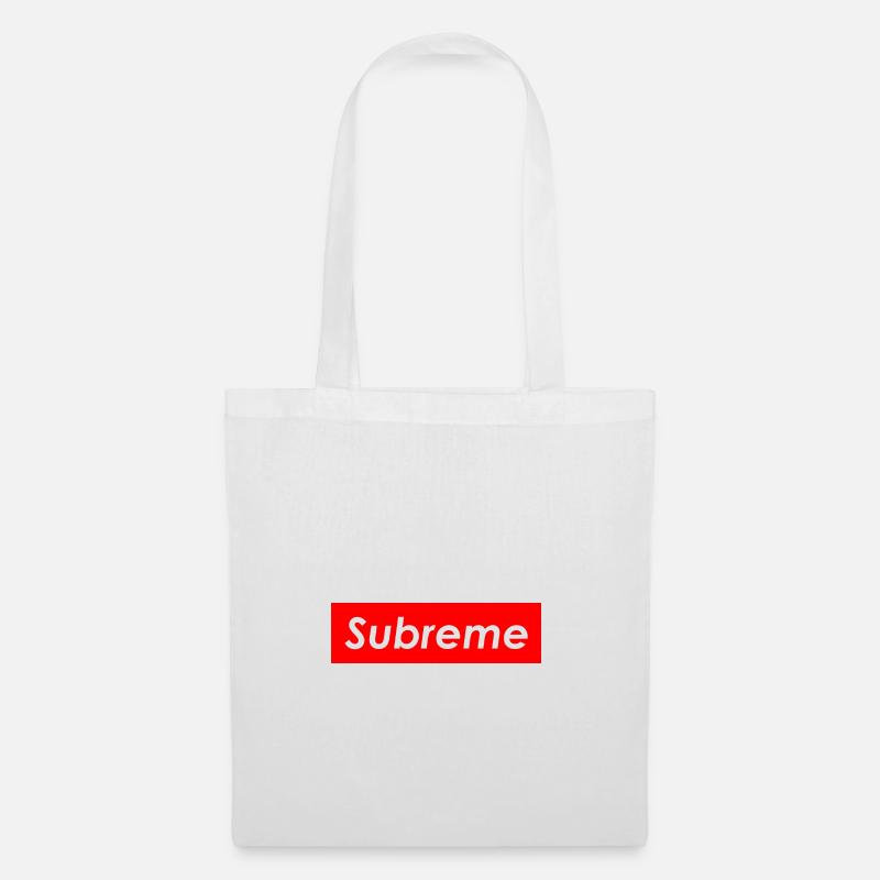 subreme - Stoffbeutel - Weiß