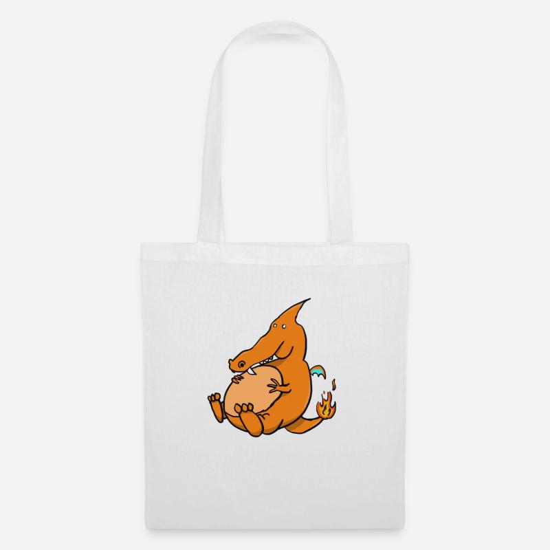 char - Tote Bag - white
