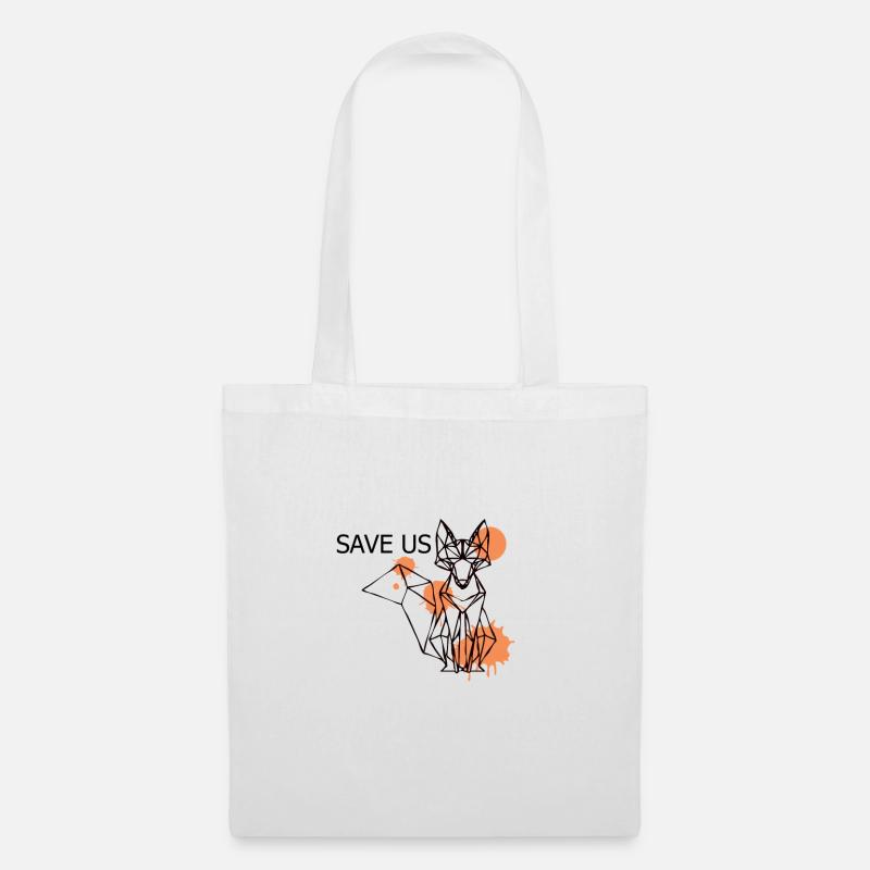 Save us - Sac en tissu - blanc