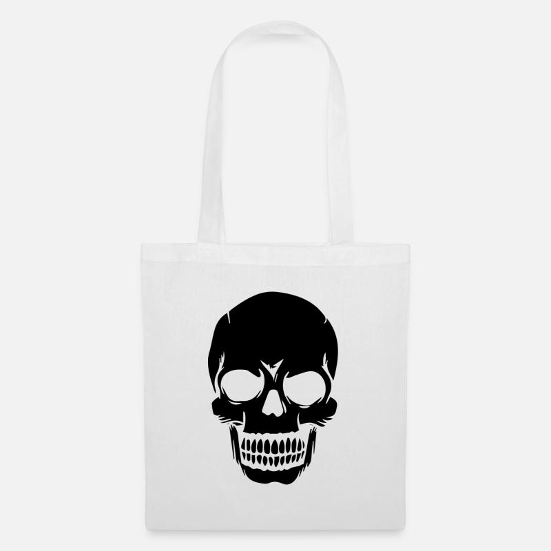 Skull White Skull Conception - Sac en tissu - blanc