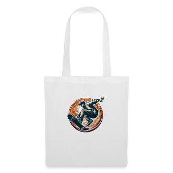 ollie red dot - Tote Bag - white - Front