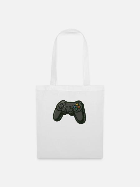 Controller Gaming - Stoffbeutel - Weiß