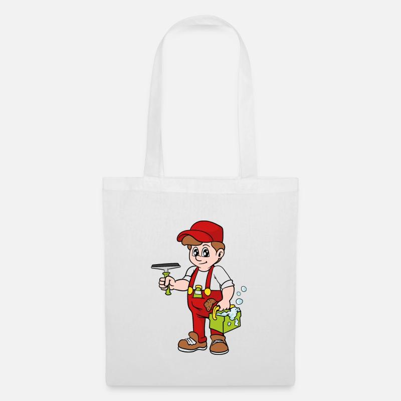 window cleaner - Tote Bag - white