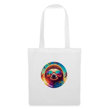 Chemise « Slothlife » - Sac en tissu - blanc - Devant