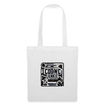 Accro au codage 11 - Sac en tissu - blanc - Devant