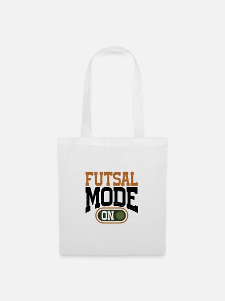 Futsal Mode On 13 - Stoffbeutel - Weiß