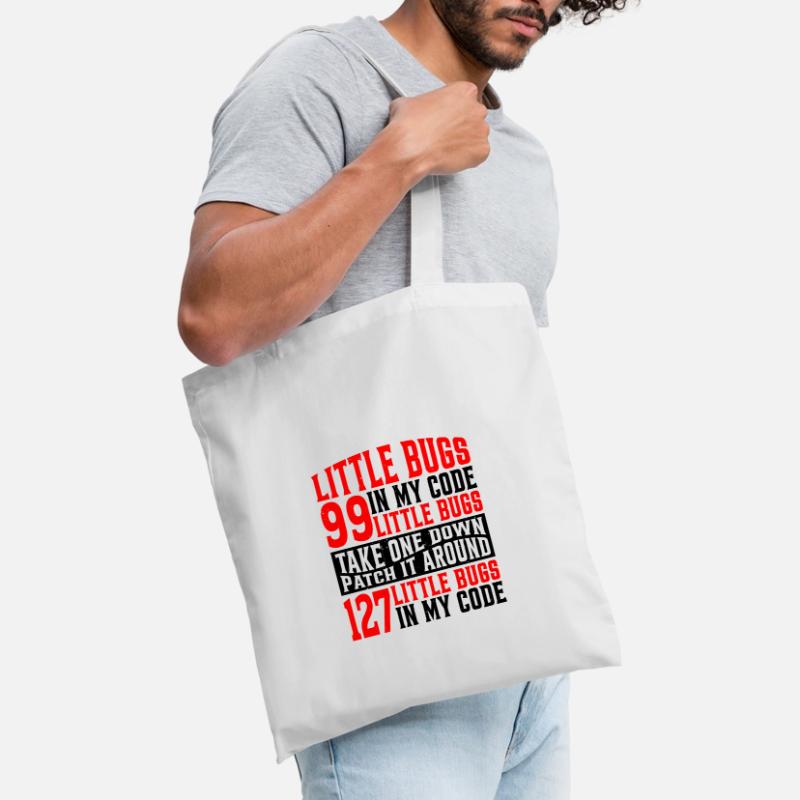 99 petits bugs dans mon code 7 Sac en tissu