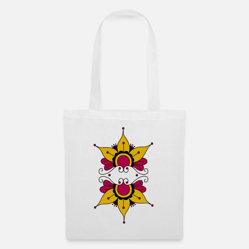 Oriental pattern - Tote Bag - white