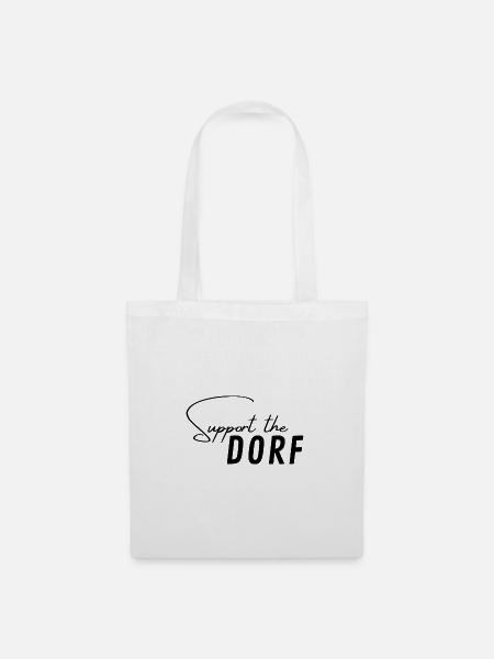 Support the Dorf - Stoffbeutel - Weiß