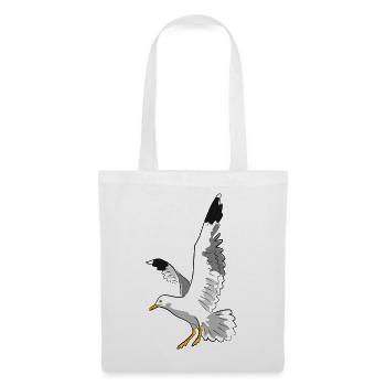 gull - Tote Bag - white - Front