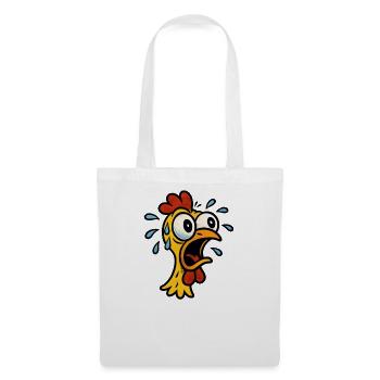 J’essaie de faire entendre ce dicton - Sac en tissu - blanc - Devant