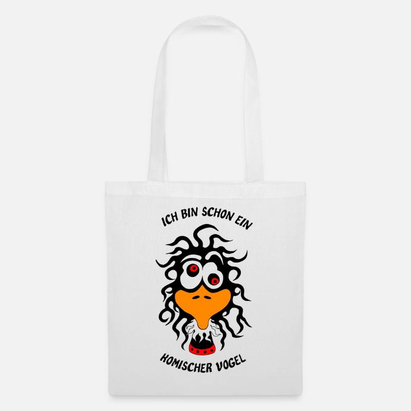 Je suis déjà un oiseau étrange - Sac en tissu - blanc