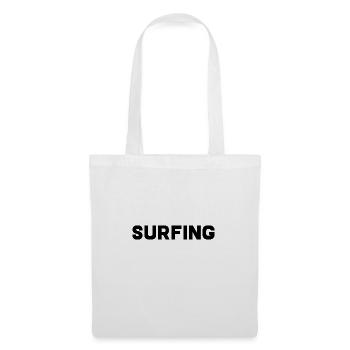 Surfing - Stoffbeutel - Weiß - Vorne