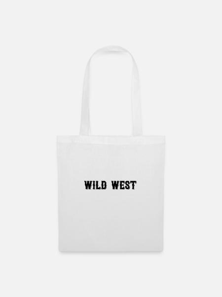 Wild West - Stoffbeutel - Weiß