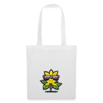 Dessin animé Citron - Sac en tissu - blanc - Devant