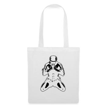 muay_thai_fighter04c - Sac en tissu - blanc - Devant