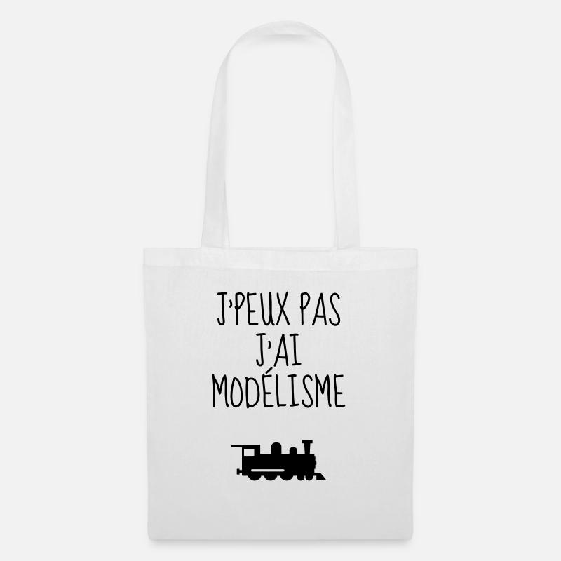 Model Maker Building Modell Modélisme Modéliste - Tote Bag - white