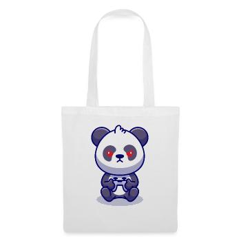 Panda Gaming T-SHIRT - Tote Bag - white - Front