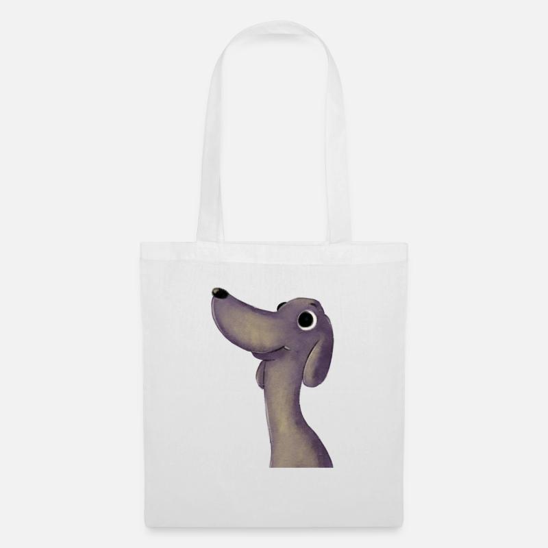 Funny dog - Tote Bag - white