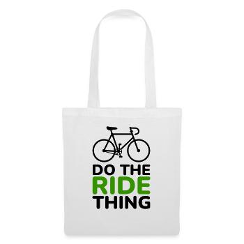 Bike Do the Ride Thing - Tote Bag - white - Front