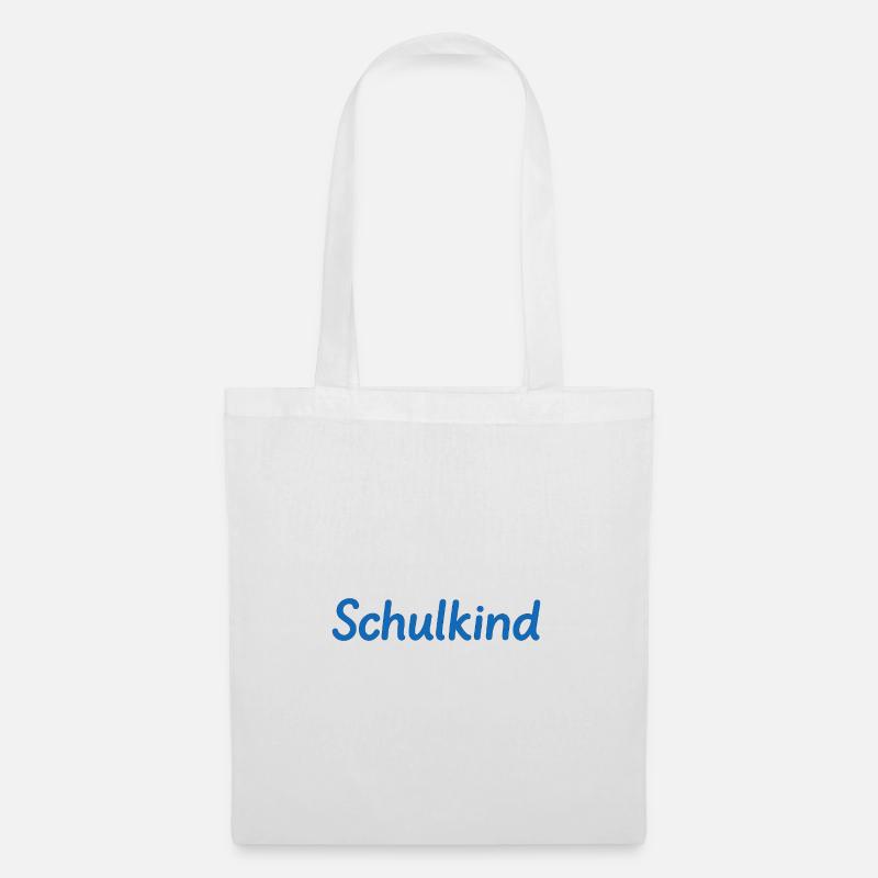 Schulkind - Stoffbeutel - Weiß