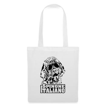 SPINONE ITALIANO cool sunglasses dogs dog - Tote Bag - white - Front