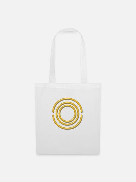 OOS - Schutz Kraft, Schutzhülle, digital gelb, - Stoffbeutel - Weiß