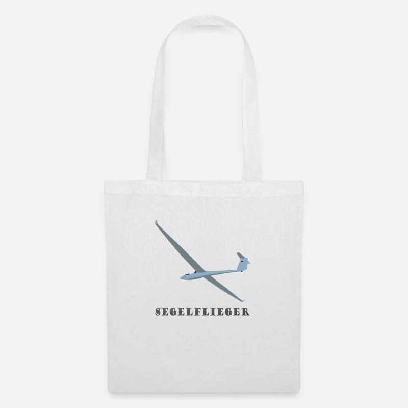 segelflieger - Stoffbeutel - Weiß