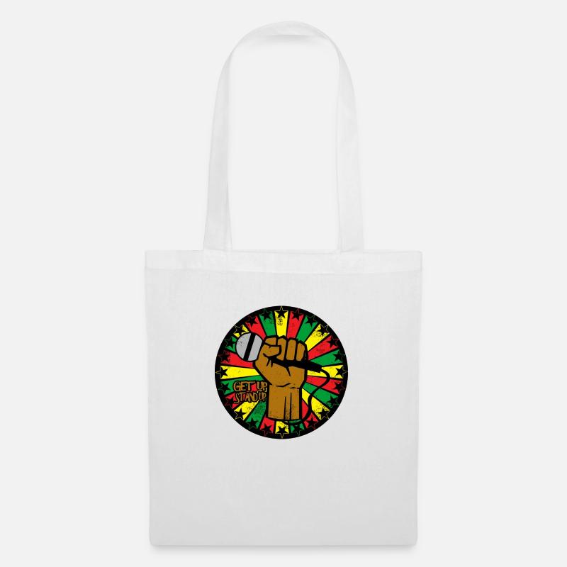 Reggae - Stoffbeutel - Weiß