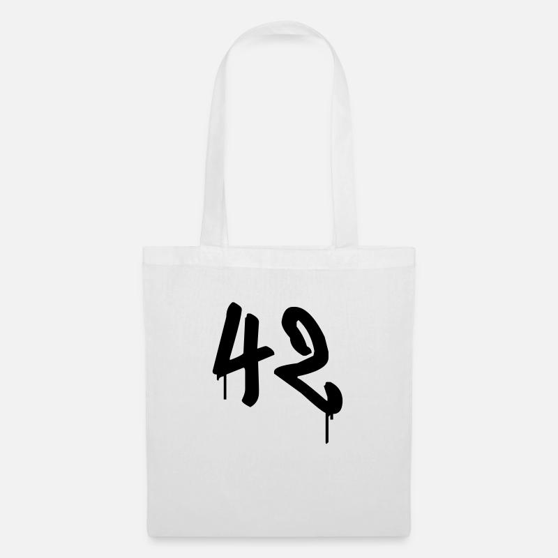Tag : 42 - Sac en tissu - blanc