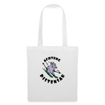 pistensau_02_e_3c - Tote Bag - white - Front