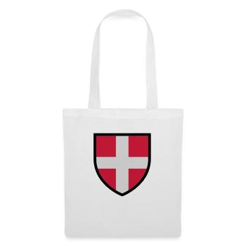 Blason Savoie (T3) - Sac en tissu - blanc - Devant