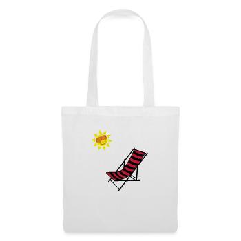 sonnenstuhl2 - Tote Bag - white - Front