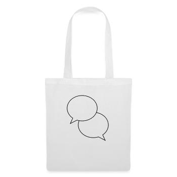 bubbles design - Tote Bag - white - Front