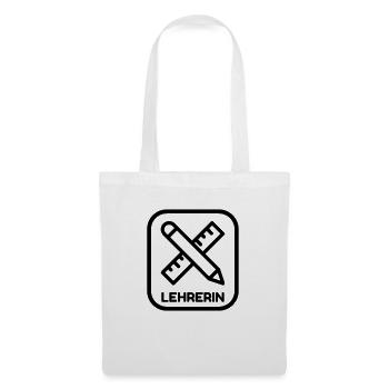 School Teacher Schule Lehrerin Ecole Prof Lehrer - Tote Bag - white - Front