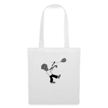 Zombie loses balloon - Tote Bag - white - Front