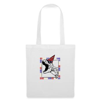 Red White Rawr - Tote Bag - white - Front