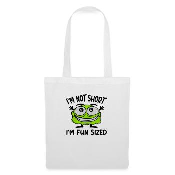 Not short fun sized - Tote Bag - white - Front