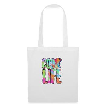Cool Life - Tote Bag - white - Front