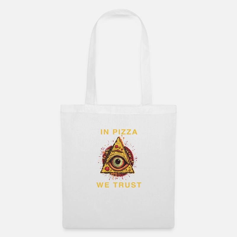 In pizza we trust - Stoffbeutel - Weiß