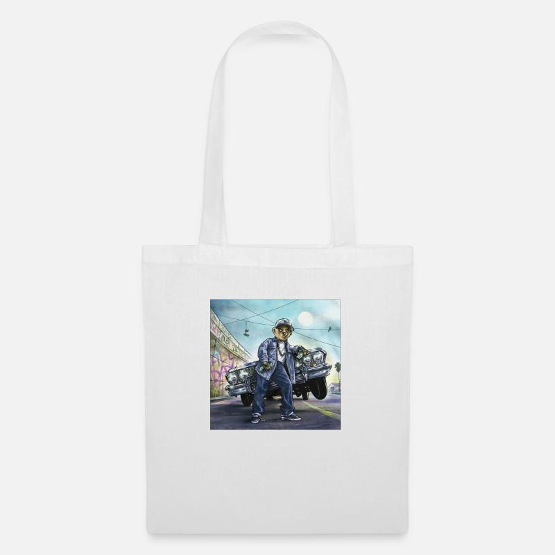 Lowbear - Tote Bag - white