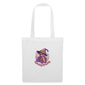 hippie witch - Tote Bag - white - Front