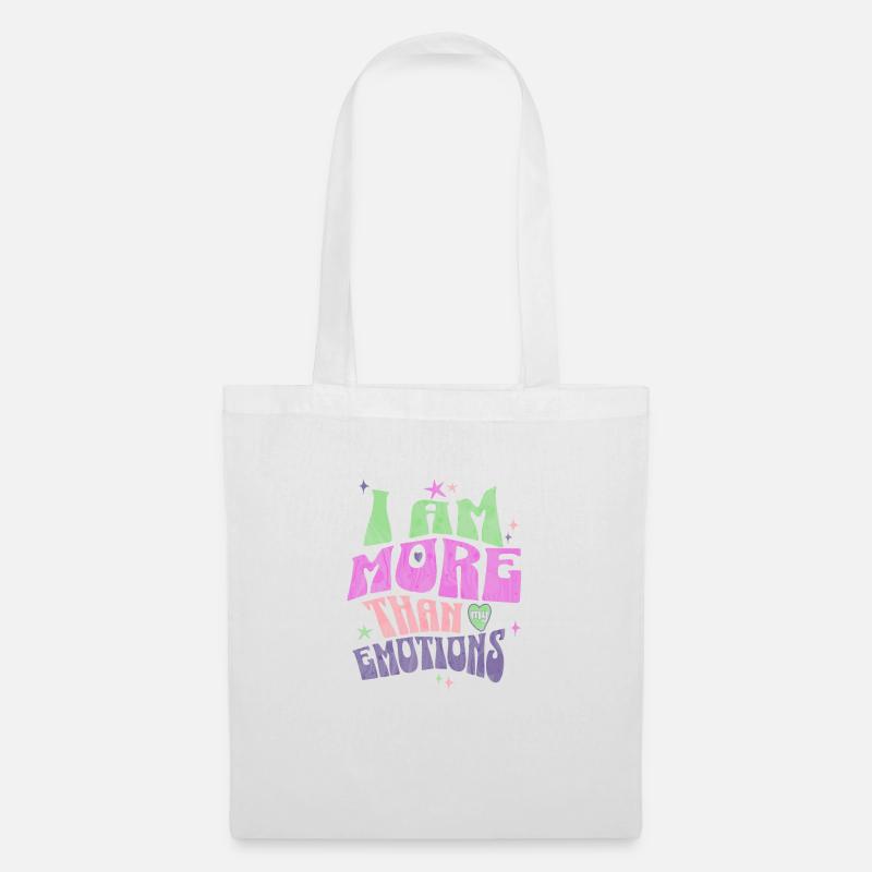 Affirmations d’amour de soi - Sac en tissu - blanc
