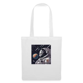 Astrocat - Stoffbeutel - Weiß - Vorne