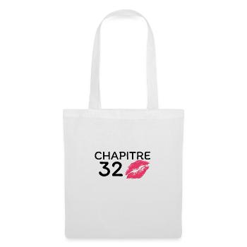 Chapitre 32 ans joyeux anniversaire - Sac en tissu - blanc - Devant